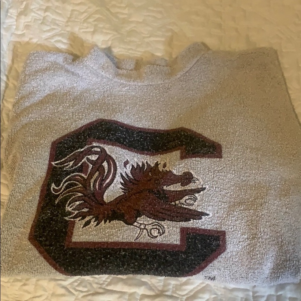 carolina gamecocks woolly threads crewneck